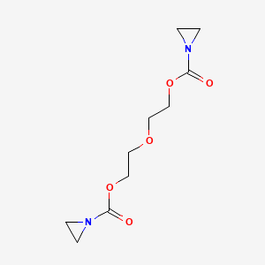 2-[2-(Aziridine-1-carbonyloxy)ethoxy]ethyl aziridine-1-carboxylate