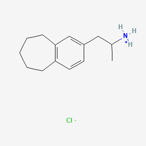 1-(6,7,8,9-Tetrahydro-5H-benzocyclohepten-2-yl)-2-aminopropane hydrochloride