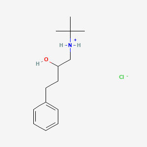 1-(tert-Butylamino)-4-phenyl-2-butanol hydrochloride