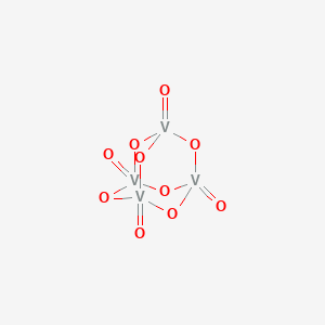 molecular formula O10V4 B13743104 Tetravanadium decaoxide 