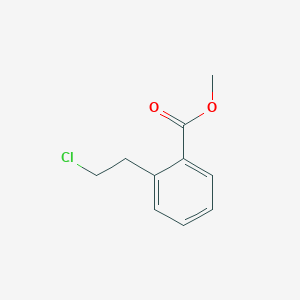 molecular formula C10H11ClO2 B1374319 甲基2-(2-氯乙基)苯甲酸酯 CAS No. 65787-71-5