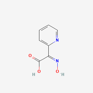 2-Pyridineacetic acid,a-(hydroxyimino)-,(az)-