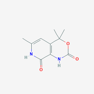 4,4,6-Trimethyl-1H-pyrido[3,4-d][1,3]oxazine-2,8(4H,7H)-dione