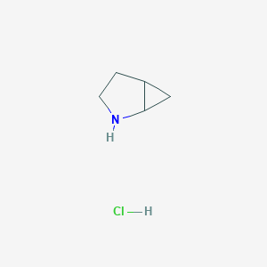 molecular formula C5H10ClN B1374324 2-Azabicyclo[3.1.0]hexane hydrochloride CAS No. 841302-37-2