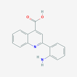 2-(2-Aminophenyl)quinoline-4-carboxylic acid