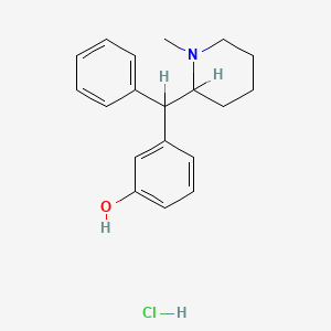 (-)-2-(Diphenylmethyl)-1-methyl-3-piperidinol hydrochloride