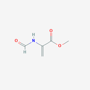 molecular formula C5H7NO3 B13743278 Methyl 2-formamidoprop-2-enoate CAS No. 44804-84-4