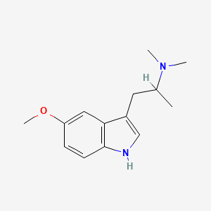 N,N-Dimethyl-5-methoxy-alpha-methyltryptamine