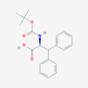 molecular formula C20H23NO4 B137433 Boc-L-3,3-Diphenylalanine CAS No. 138662-63-2