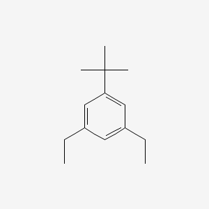 molecular formula C14H22 B13743329 5-(Tert-butyl)-M-cymene CAS No. 29577-19-3