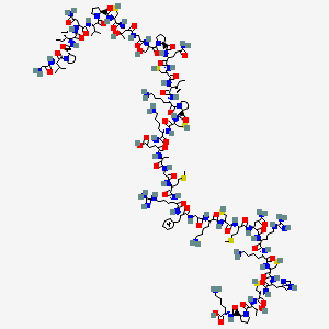 molecular formula C171H286N54O47S8 B13743340 Agitoxin-3 