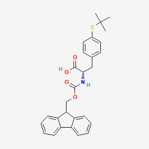 L-Phenylalanine,4-[(1,1-dimethylethyl)thio]-N-[(9H-fluoren-9-ylmethoxy)carbonyl]-