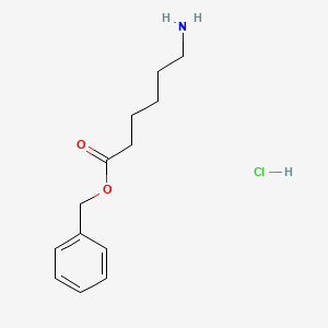 molecular formula C13H20ClNO2 B1374343 Benzyl 6-aminohexanoate hydrochloride CAS No. 5515-00-4