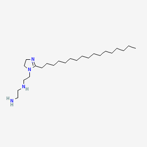 N-(2-(2-Heptadecyl-4,5-dihydro-1H-imidazol-1-yl)ethyl)ethylenediamine