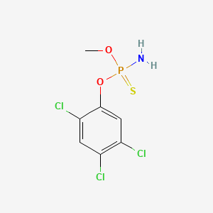 molecular formula C7H7Cl3NO2PS B13743453 Dow ET-15 CAS No. 2591-66-4