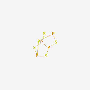 molecular formula P4S5 B13743481 Tetraphosphorus pentasulfide CAS No. 12137-70-1