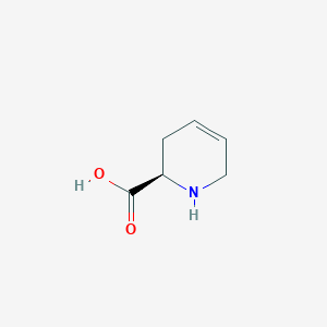 molecular formula C6H9NO2 B13743485 (R)-1,2,3,6-Tetrahydropyridine-2-carboxylic acid 