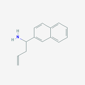 1-Naphthalen-2-ylbut-3-en-1-amine