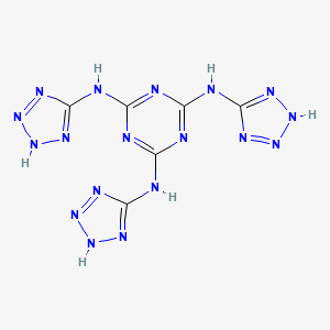 N2,N4,N6-Tri(2H-tetrazol-5-yl)-1,3,5-triazine-2,4,6-triamine