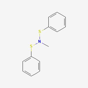 N-Methyl-N-(phenylthio)benzenesulphenamide