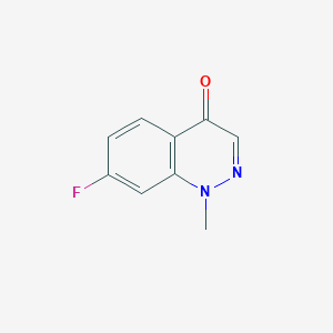 7-Fluoro-1-methylcinnolin-4(1H)-one