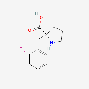 2-[(2-fluorophenyl)methyl]-L-Proline