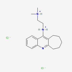 6H-Cyclohepta(b)quinoline, 11-((2-(diethylamino)ethyl)amino)-7,8,9,10-tetrahydro-, dihydrochloride