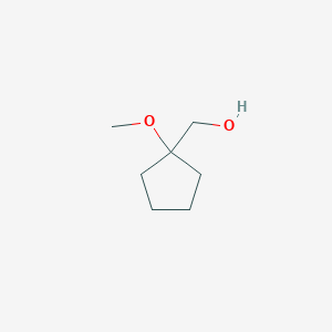 molecular formula C7H14O2 B1374382 (1-Methoxycyclopentyl)methanol CAS No. 1355355-84-8
