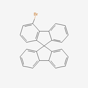 molecular formula C25H15B B1374387 4-Bromo-9,9'-spirobi[fluorene] CAS No. 1161009-88-6