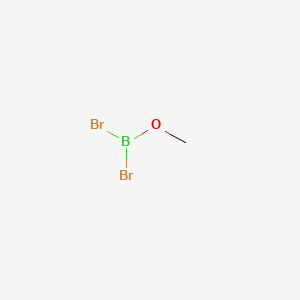 molecular formula CH3BBr2O B13743903 Borane, dibromomethoxy- CAS No. 29877-99-4