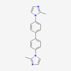 4,4'-Bis(2-methyl-1H-imidazol-1-yl)-1,1'-biphenyl