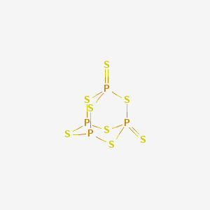 molecular formula P4S8 B13743925 Tetraphosphorus octasulfide CAS No. 37295-14-0