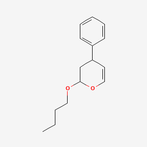 2H-Pyran, 2-butoxy-3,4-dihydro-4-phenyl-