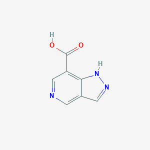 molecular formula C7H5N3O2 B1374404 1H-吡唑并[4,3-C]吡啶-7-羧酸 CAS No. 1363383-10-1