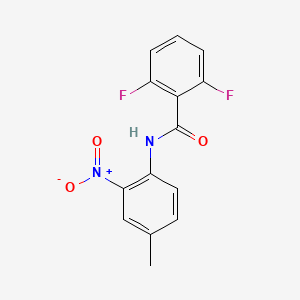 N-(2,6-Difluorobenzoyl)-4-methyl-2-nitroanilide