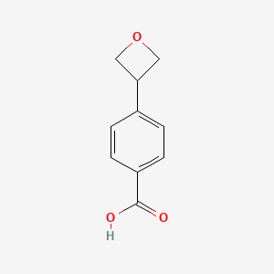 4-(Oxetan-3-YL)benzoic acid