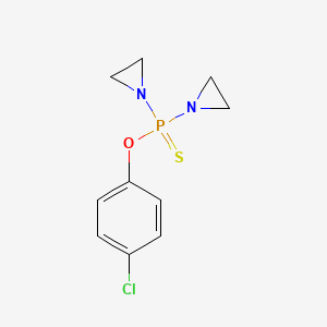 Bis(aziridin-1-yl)-(4-chlorophenoxy)-sulfanylidene-lambda5-phosphane