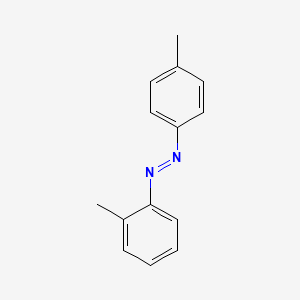 molecular formula C14H14N2 B13744298 (2-Methylphenyl)-(4-methylphenyl)diazene CAS No. 29418-22-2