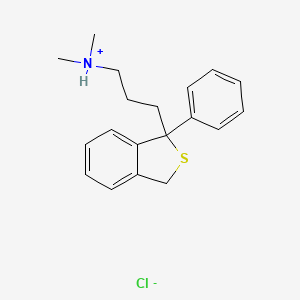 1,3-Dihydro-N,N-dimethyl-1-phenylbenzo(c)thiophene-1-propylamine hydrochloride