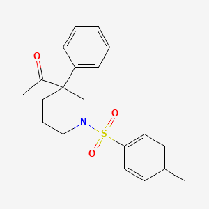 4-Acetyl-4-phenyl-1-(p-tolylsulphonyl)piperidine