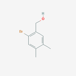 molecular formula C9H11BrO B1374438 (2-Bromo-4,5-dimethylphenyl)methanol CAS No. 1126385-20-3