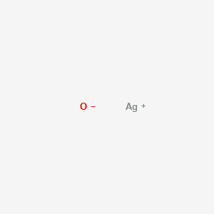 molecular formula AgO- B13744389 Silver;oxygen(2-) 