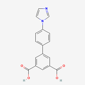 4'-(1H-Imidazol-1-yl)[1,1'-biphenyl]-3,5-dicarboxylic acid