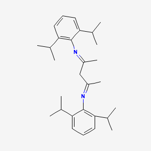 2-N,4-N-bis[2,6-di(propan-2-yl)phenyl]pentane-2,4-diimine