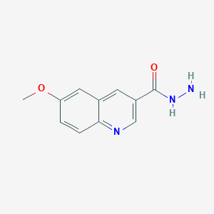 6-Methoxyquinoline-3-carbohydrazide