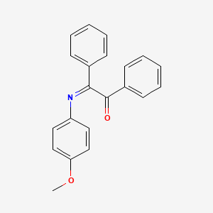 2-(4-Methoxyphenyl)imino-1,2-diphenylethanone