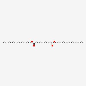 molecular formula C35H68O4 B13744499 Ditridecyl azelate CAS No. 26719-40-4