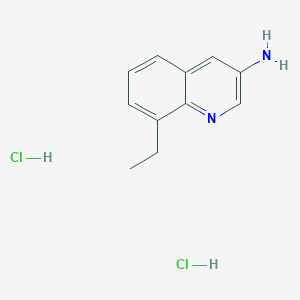 3-Amino-8-ethylquinoline dihydrochloride