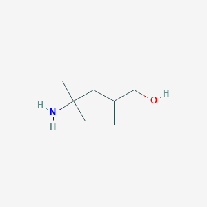 molecular formula C7H17NO B1374458 4-氨基-2,4-二甲基戊醇 CAS No. 1354952-45-6