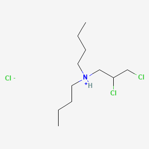 1-Dibutylamino-2,3-dichloropropane hydrochloride